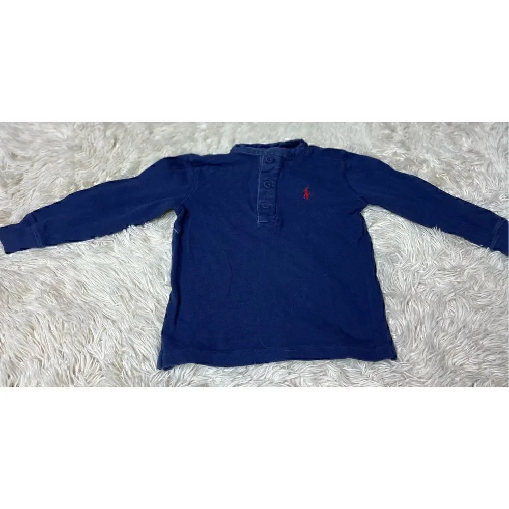 Boys Toddler 5 piece size 3T Short Sleeve & Long Sleeve shirt lot by Polo Ralph